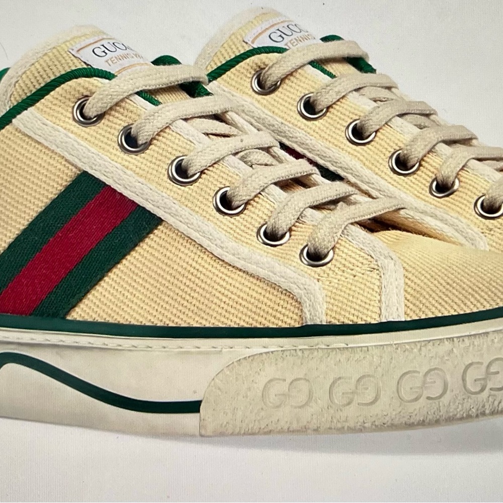 Gucci Tennis 1977 Sneaker. Worn 2xs! Classic! Sold out online - Picture 4 of 9